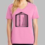 Ladies Core Cotton V Neck Tee Thumbnail
