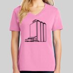 Ladies Core Cotton V Neck Tee Thumbnail