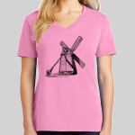 Ladies Core Cotton V Neck Tee Thumbnail