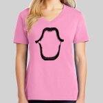 Ladies Core Cotton V Neck Tee Thumbnail