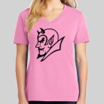 Ladies Core Cotton V Neck Tee Thumbnail