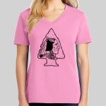 Ladies Core Cotton V Neck Tee Thumbnail