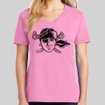 Ladies Core Cotton V Neck Tee Thumbnail