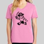 Ladies Core Cotton V Neck Tee Thumbnail