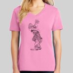 Ladies Core Cotton V Neck Tee Thumbnail