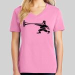 Ladies Core Cotton V Neck Tee Thumbnail