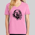 Ladies Core Cotton V Neck Tee Thumbnail
