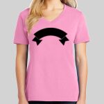 Ladies Core Cotton V Neck Tee Thumbnail