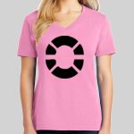 Ladies Core Cotton V Neck Tee Thumbnail