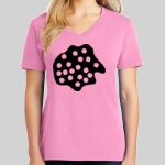 Ladies Core Cotton V Neck Tee Thumbnail