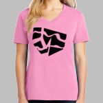 Ladies Core Cotton V Neck Tee Thumbnail