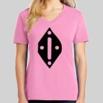 Ladies Core Cotton V Neck Tee Thumbnail