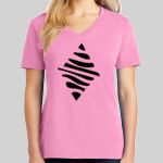 Ladies Core Cotton V Neck Tee Thumbnail