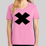 Ladies Core Cotton V Neck Tee Thumbnail