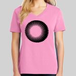 Ladies Core Cotton V Neck Tee Thumbnail