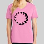 Ladies Core Cotton V Neck Tee Thumbnail