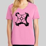 Ladies Core Cotton V Neck Tee Thumbnail