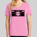 Ladies Core Cotton V Neck Tee Thumbnail