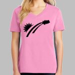 Ladies Core Cotton V Neck Tee Thumbnail