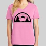 Ladies Core Cotton V Neck Tee Thumbnail