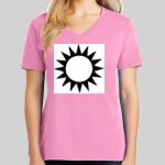 Ladies Core Cotton V Neck Tee Thumbnail