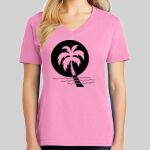 Ladies Core Cotton V Neck Tee Thumbnail