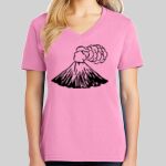 Ladies Core Cotton V Neck Tee Thumbnail