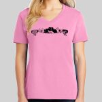 Ladies Core Cotton V Neck Tee Thumbnail