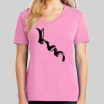 Ladies Core Cotton V Neck Tee Thumbnail