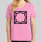 Ladies Core Cotton V Neck Tee Thumbnail