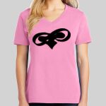 Ladies Core Cotton V Neck Tee Thumbnail