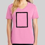 Ladies Core Cotton V Neck Tee Thumbnail