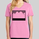 Ladies Core Cotton V Neck Tee Thumbnail