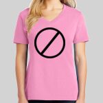 Ladies Core Cotton V Neck Tee Thumbnail