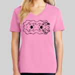 Ladies Core Cotton V Neck Tee Thumbnail