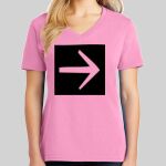 Ladies Core Cotton V Neck Tee Thumbnail