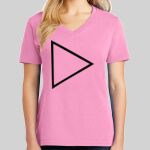 Ladies Core Cotton V Neck Tee Thumbnail