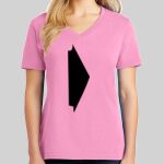 Ladies Core Cotton V Neck Tee Thumbnail