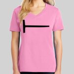 Ladies Core Cotton V Neck Tee Thumbnail