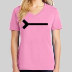Ladies Core Cotton V Neck Tee Thumbnail