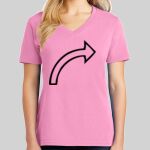 Ladies Core Cotton V Neck Tee Thumbnail
