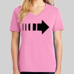 Ladies Core Cotton V Neck Tee Thumbnail