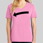 Ladies Core Cotton V Neck Tee Thumbnail