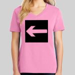 Ladies Core Cotton V Neck Tee Thumbnail