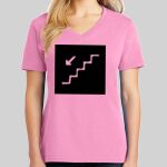 Ladies Core Cotton V Neck Tee Thumbnail