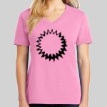 Ladies Core Cotton V Neck Tee Thumbnail
