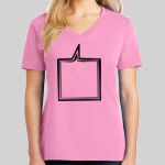 Ladies Core Cotton V Neck Tee Thumbnail