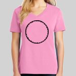 Ladies Core Cotton V Neck Tee Thumbnail