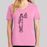 Ladies Core Cotton V Neck Tee Thumbnail