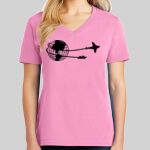 Ladies Core Cotton V Neck Tee Thumbnail